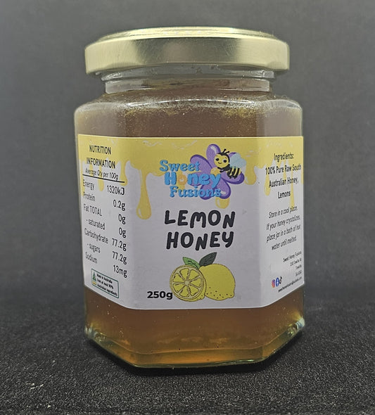 LEMON Infused Honey