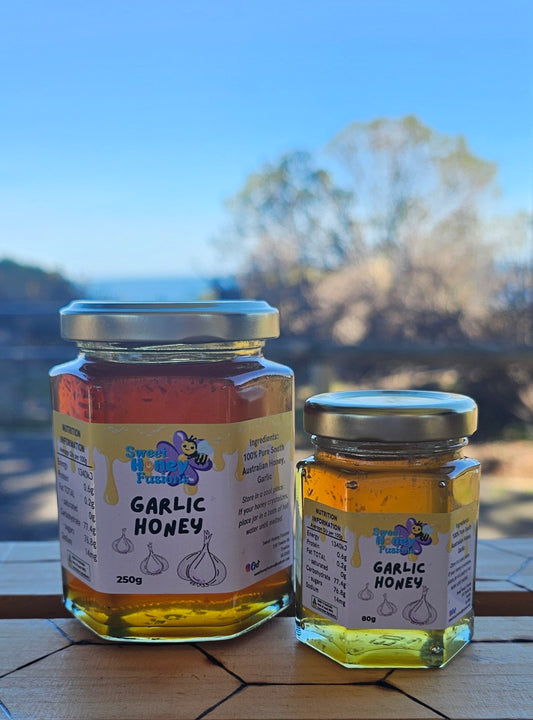 GARLIC Infused Honey