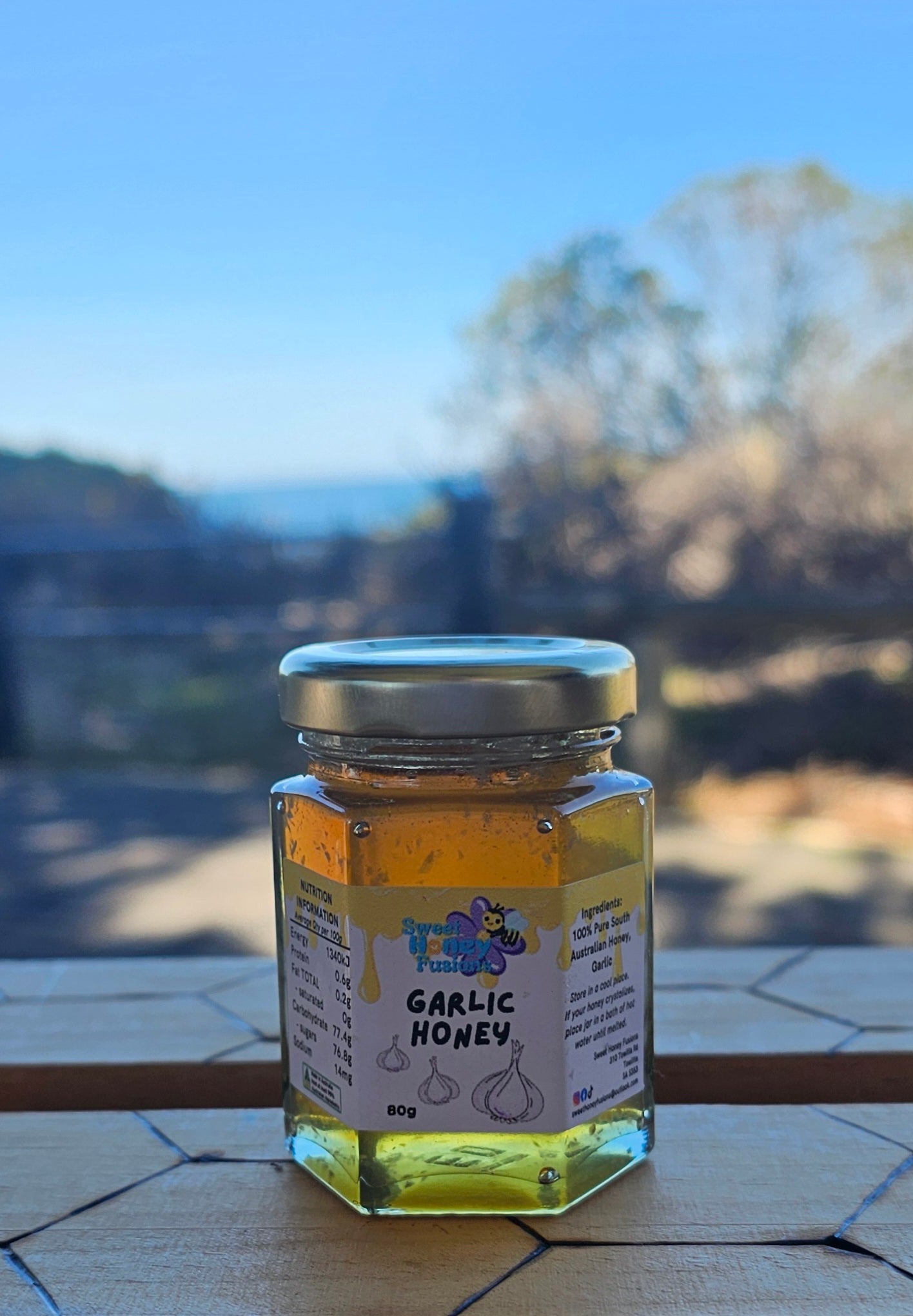 GARLIC Infused Honey
