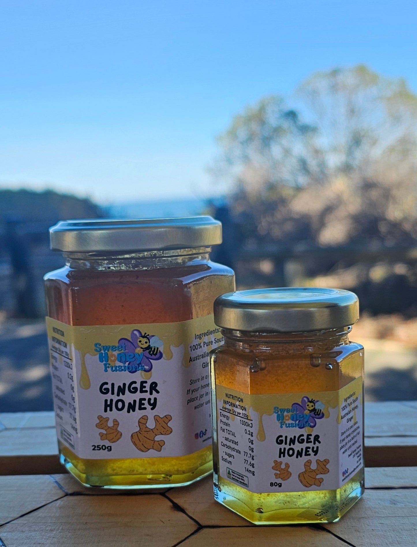 GINGER Infused Honey