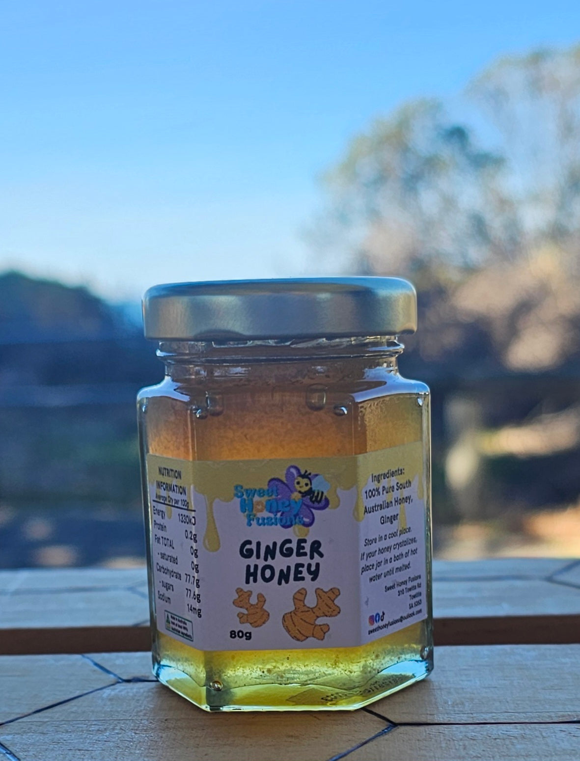 GINGER Infused Honey
