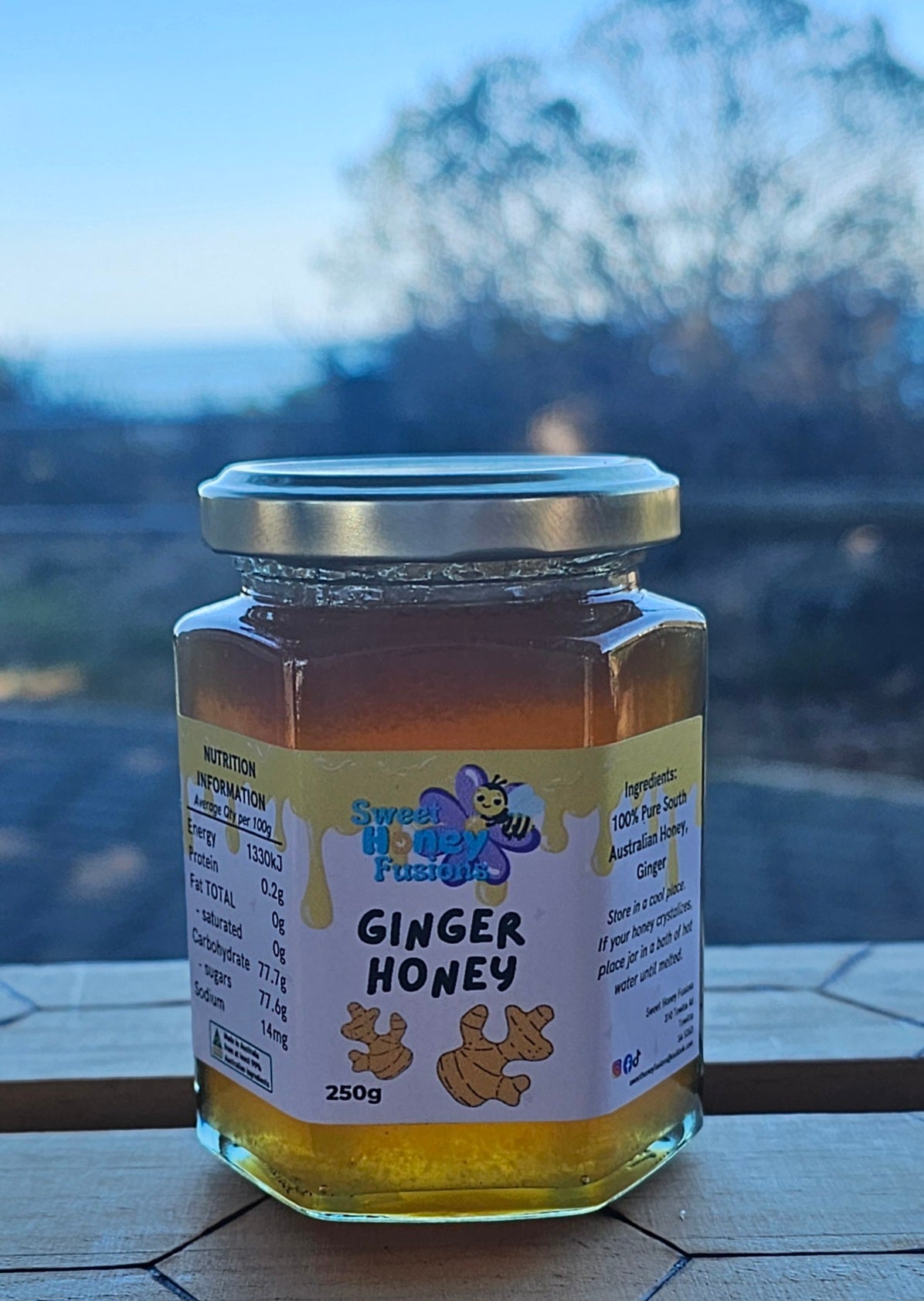 GINGER Infused Honey