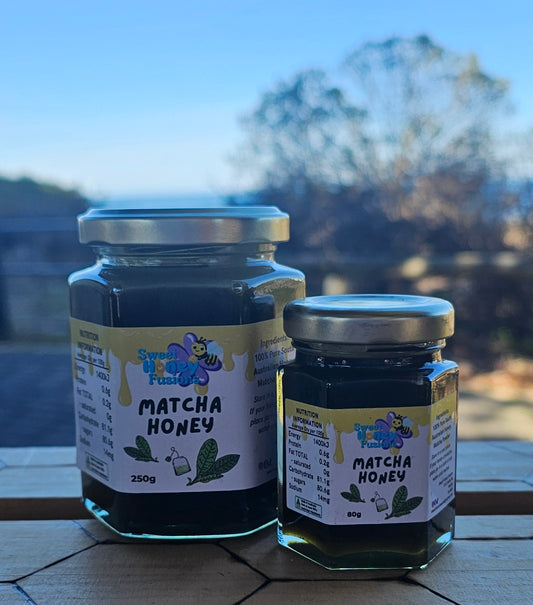 MATCHA Infused Honey