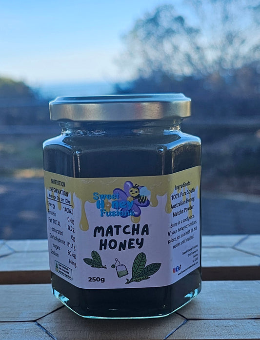 MATCHA Infused Honey