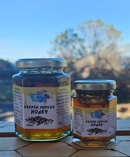PEPPER MEDLEY Infused Honey