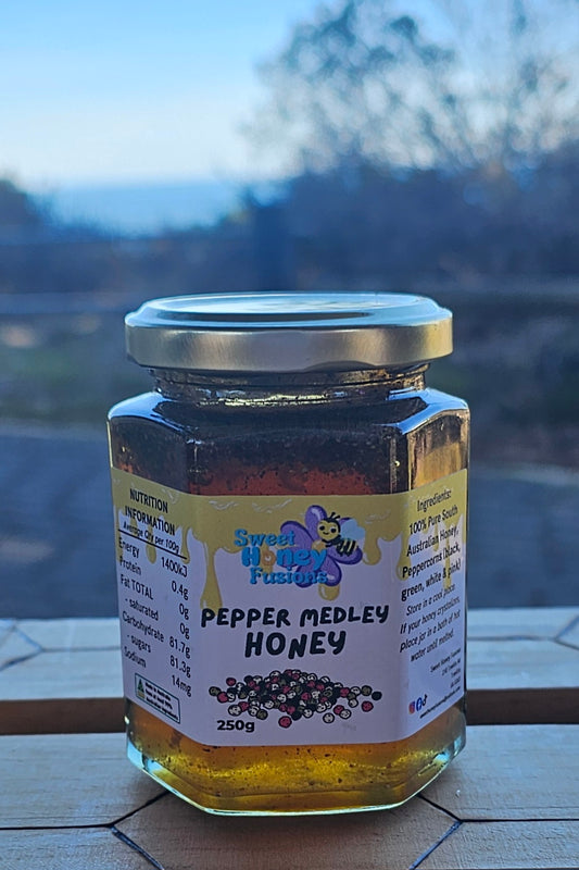 PEPPER MEDLEY Infused Honey