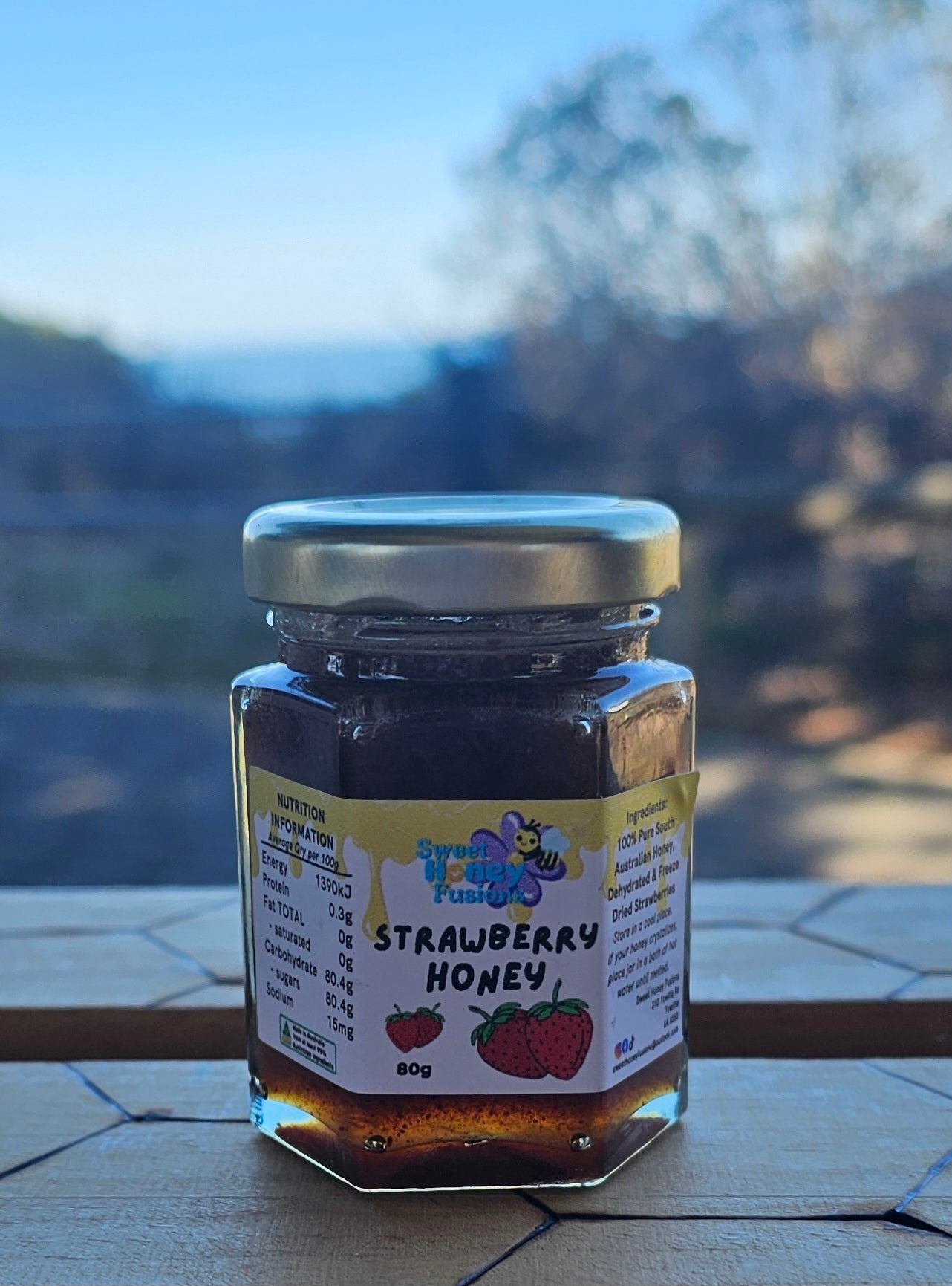 STRAWBERRY Infused Honey