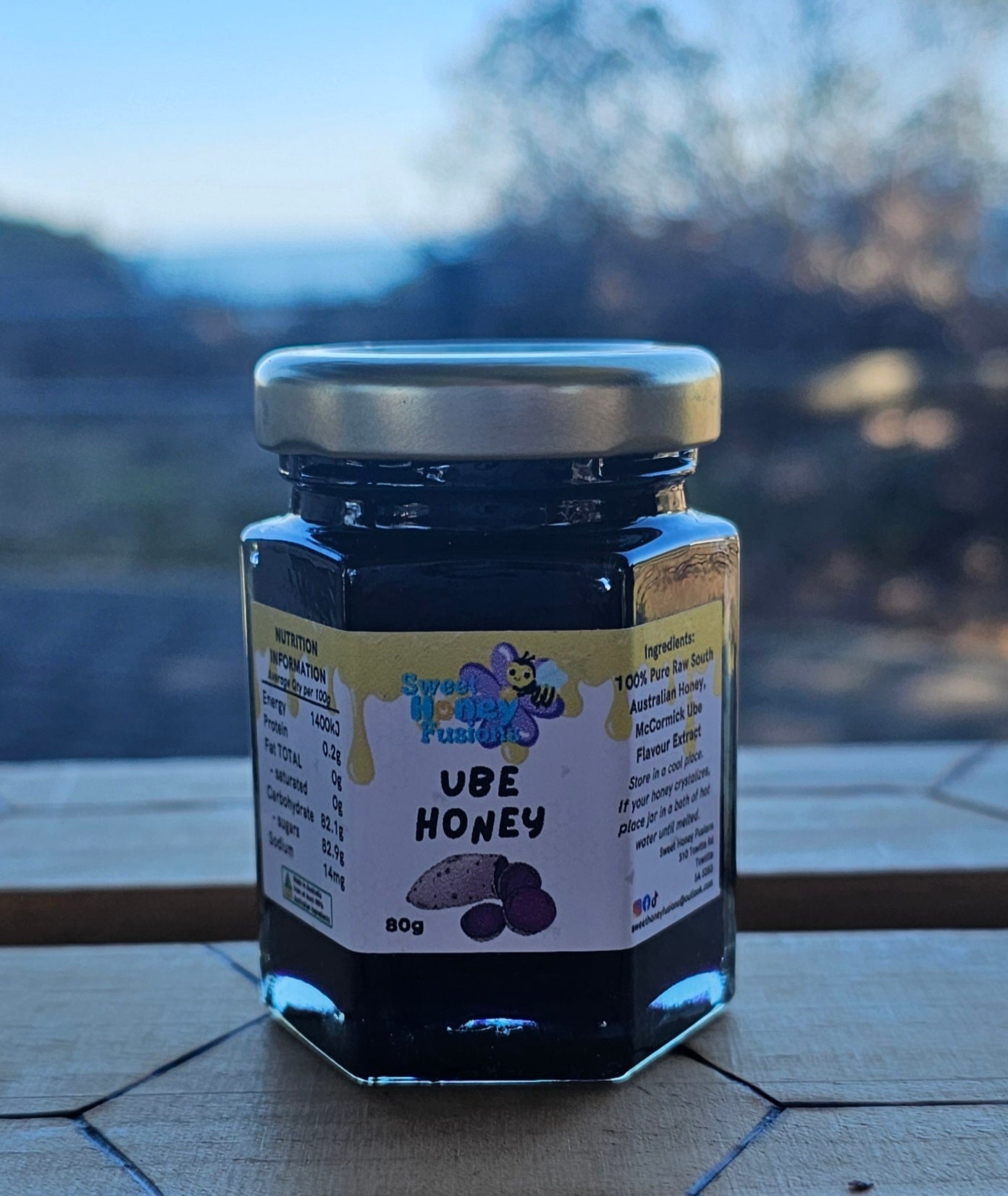 UBE Infused Honey