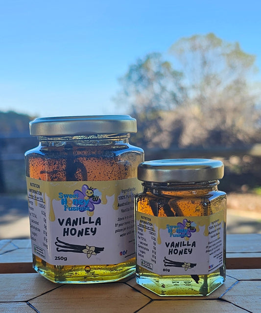 VANILLA Infused Honey
