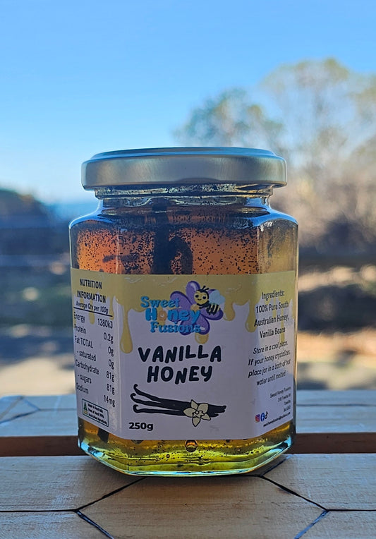 VANILLA Infused Honey