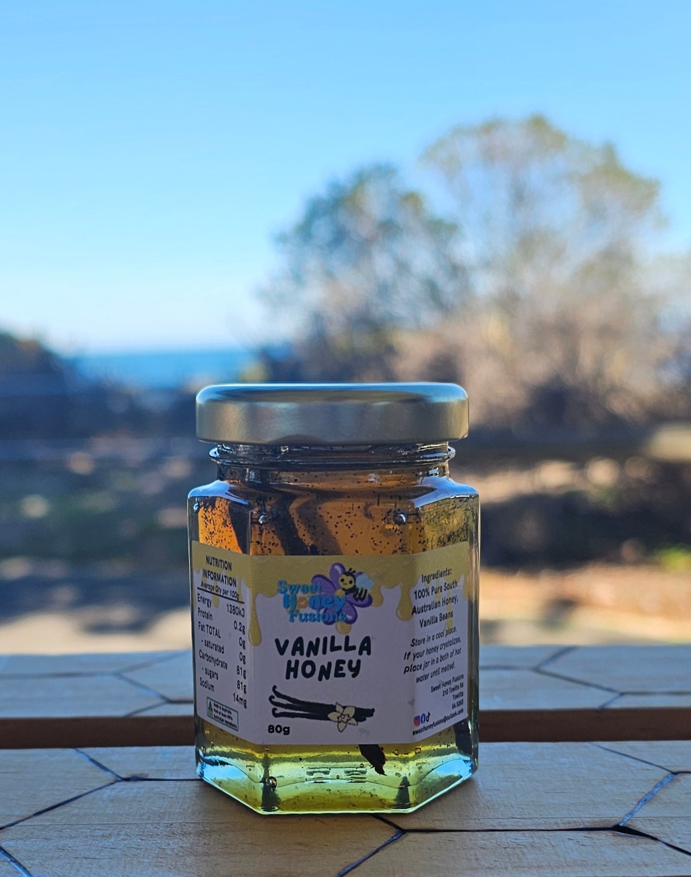 VANILLA Infused Honey