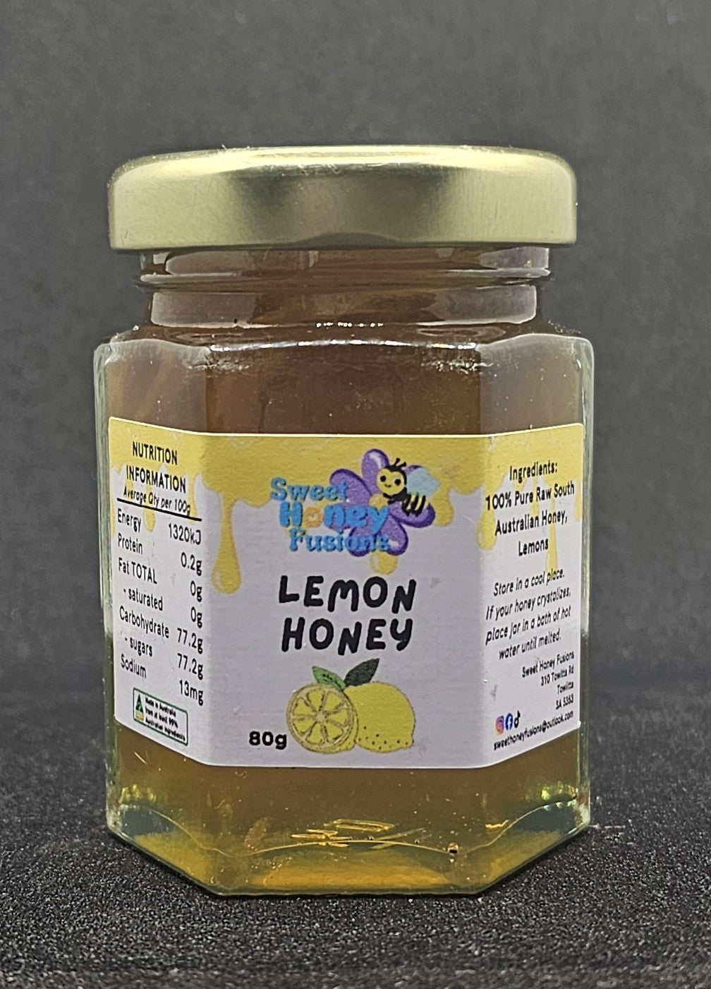 LEMON Infused Honey