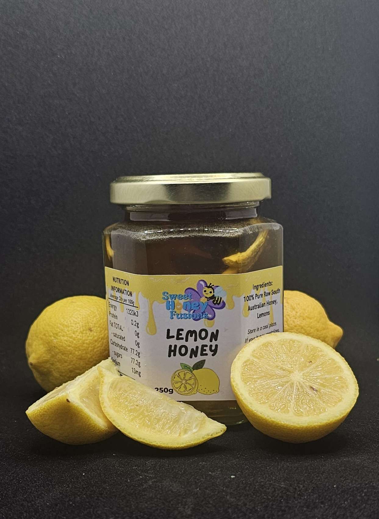 LEMON Infused Honey