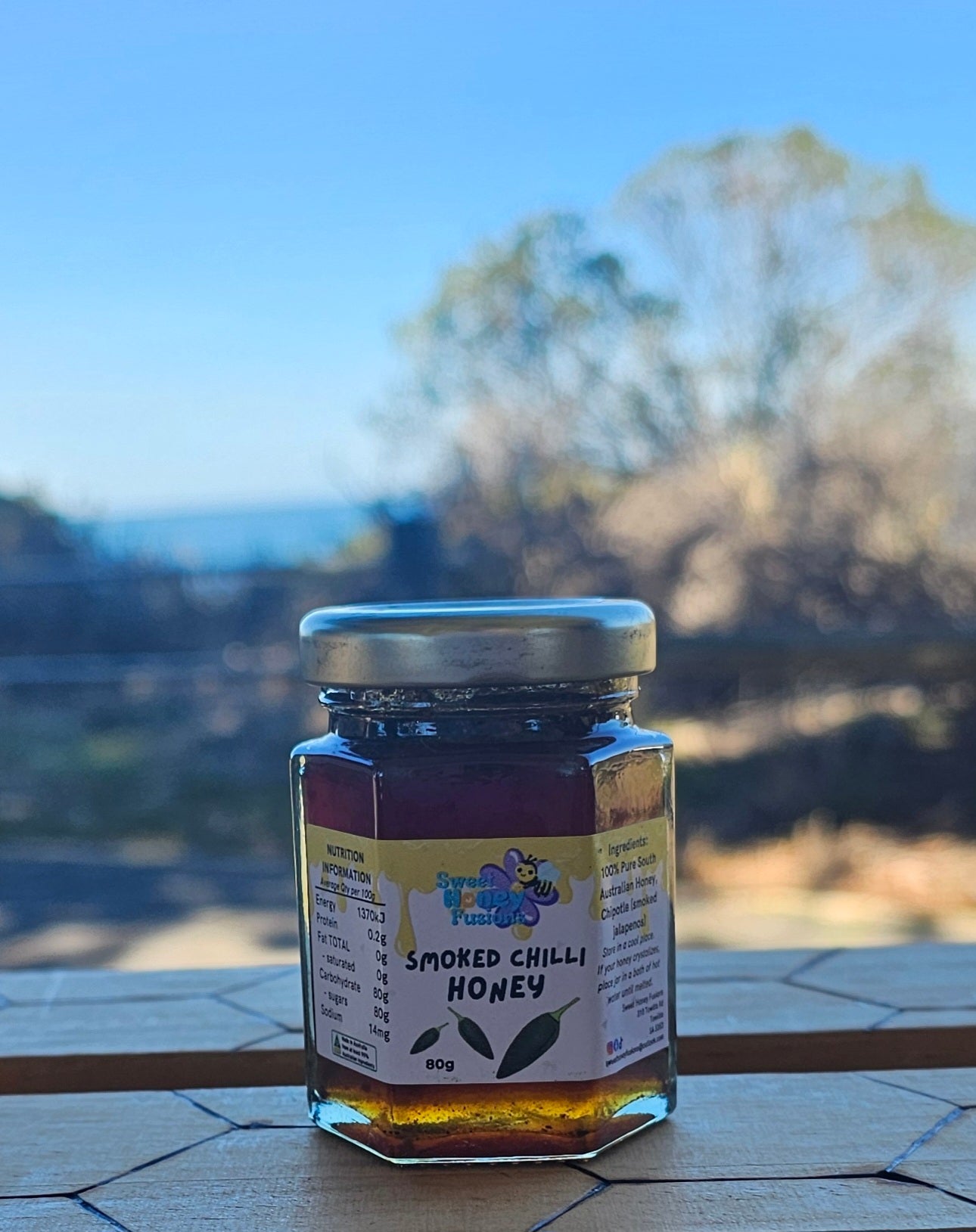 SMOKED CHILLI Infused Honey