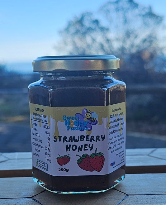 STRAWBERRY Infused Honey